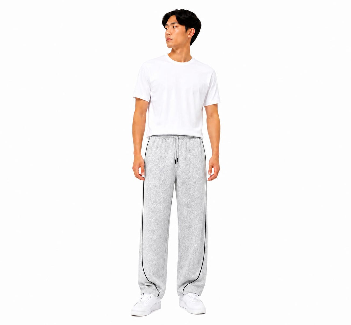 Slim Stripe Seam Joggers