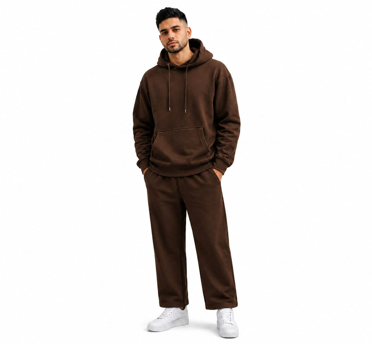 Men’s Essential Wide Leg Hoodie Set